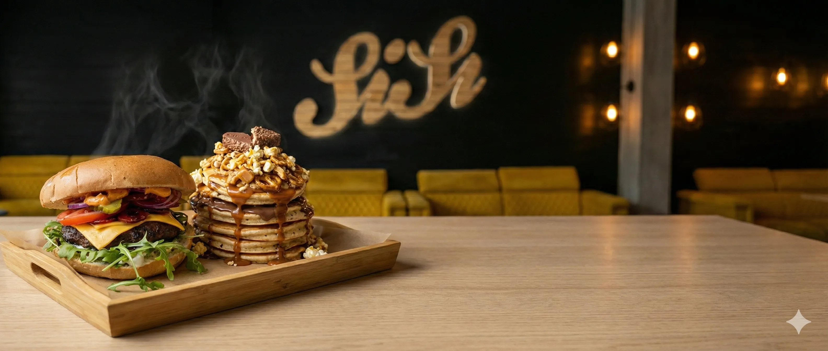 SISI Burger and Pancake - wnętrze restauracji